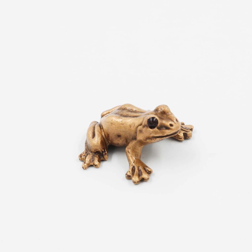 Bronze-Frosch