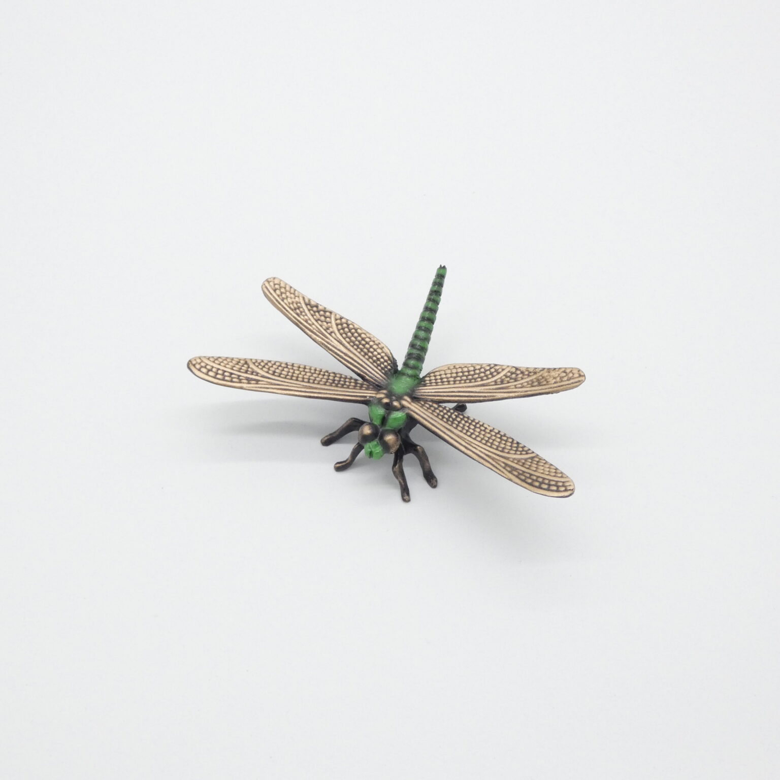 Bronze-Libelle grün