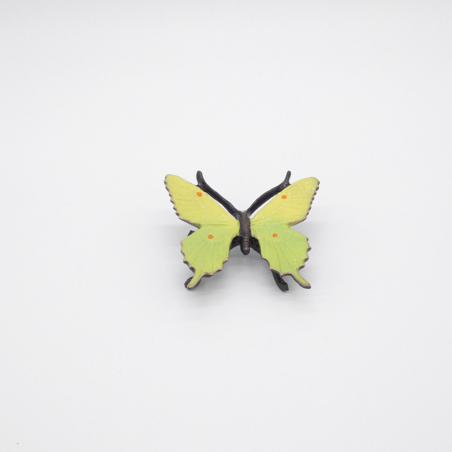 Schmetterling grün-gelb