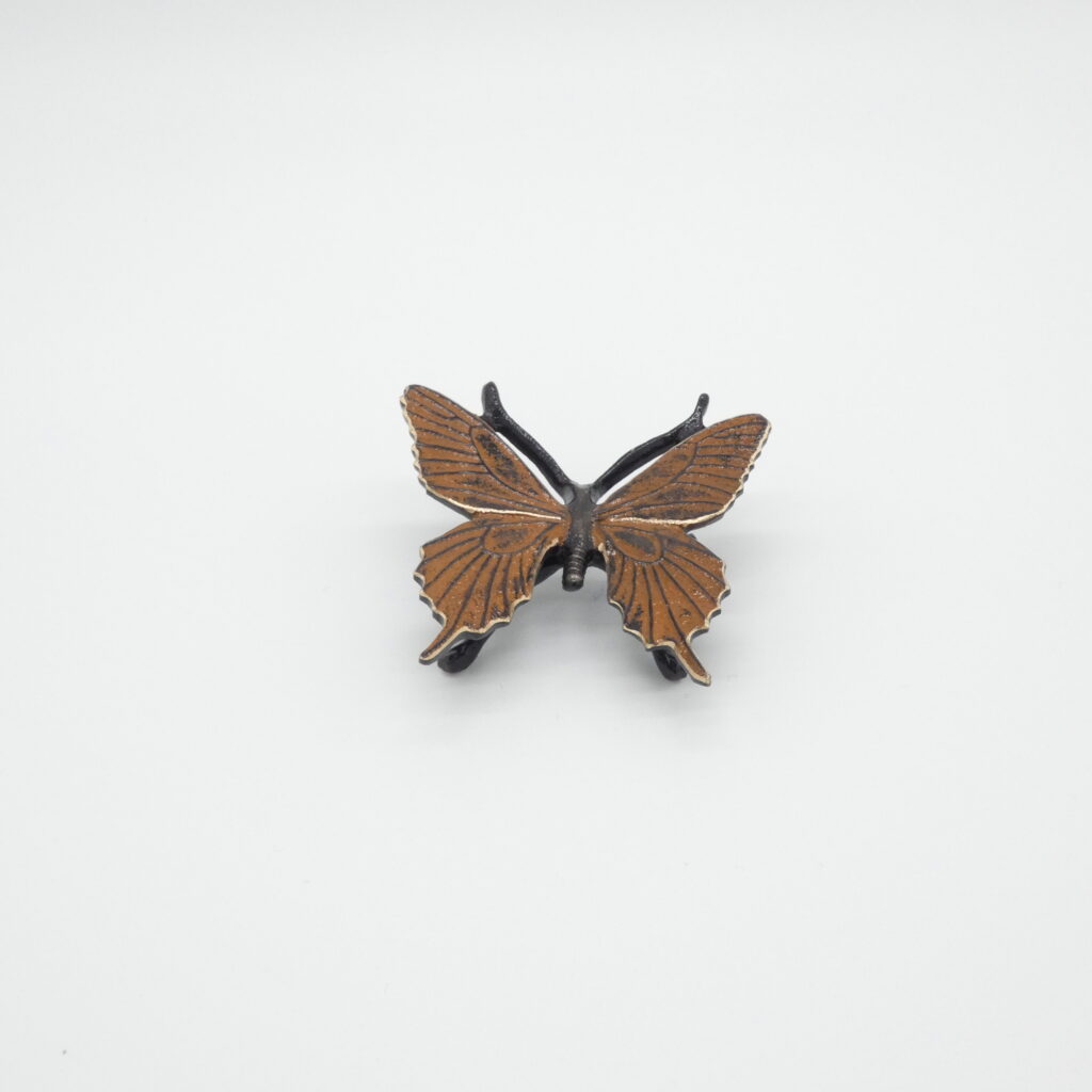 Bronze-Schmetterling Vintage Orange